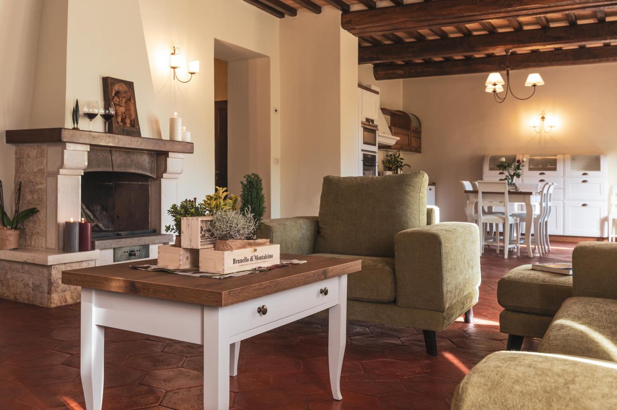 Wine Estate Rooms Paradiso Di Cacuci Montalcino Eksteriør billede