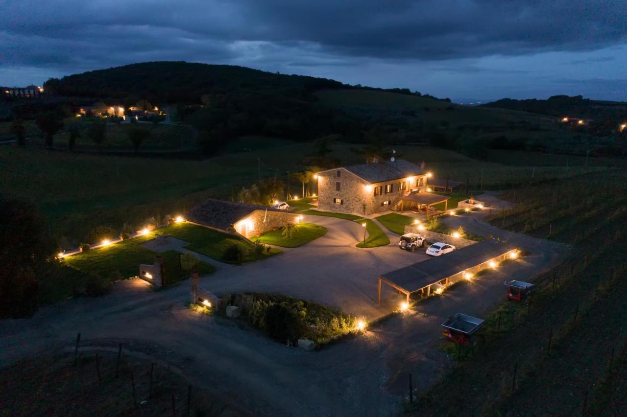 Wine Estate Rooms Paradiso Di Cacuci Montalcino Eksteriør billede